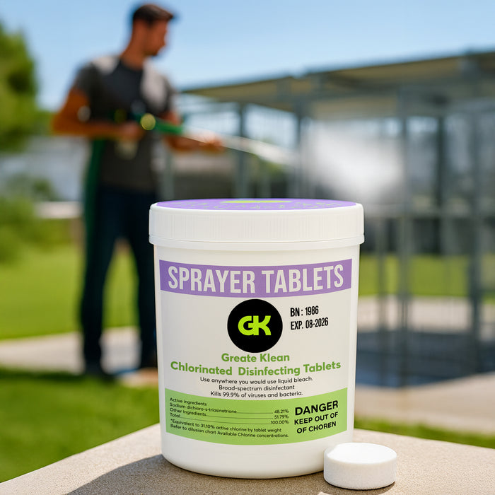 Klean Guard Mini Smart & Pro-X Sprayer Ultimate Combo Kit (120 CT Sprayer Tablets included)