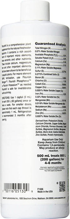 Seachem Flourish Freshwater Plant Supplement 500 Ml