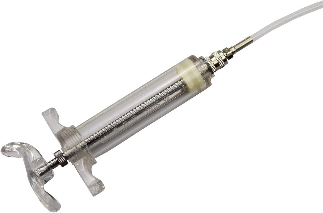 Reuseable Young Birds Feeding Syringe Kit,Plastic and Perspex Material,Feeding Milk for Young Birds or Feeding Medicine for Sick Birds (20Ml + 2+3+4Mm Hose)