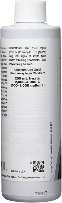 Seachem Stressguard Slime Coat Protection - Stress and Toxic Ammonia Reducer 250 Ml