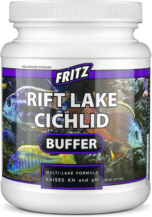 84914 Rift Lake Cichlid Buffer, Multi-Lake Formula Raises KH & Ph, 3Lb