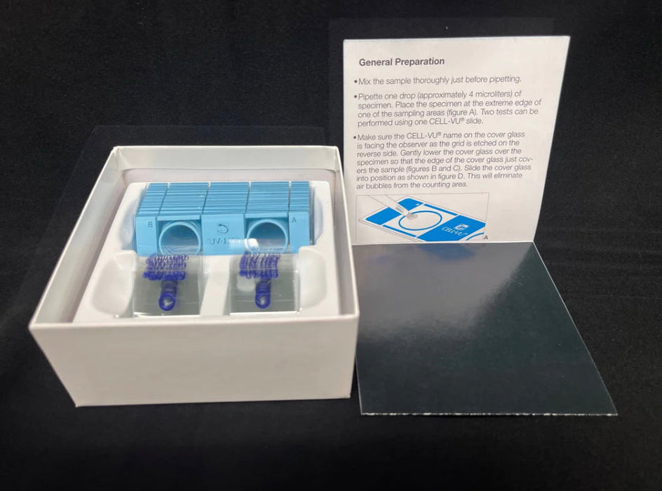 SPERM COUNTING CHAMBER DRM-600 (50CT) CELL-VU DISPOSABLE
