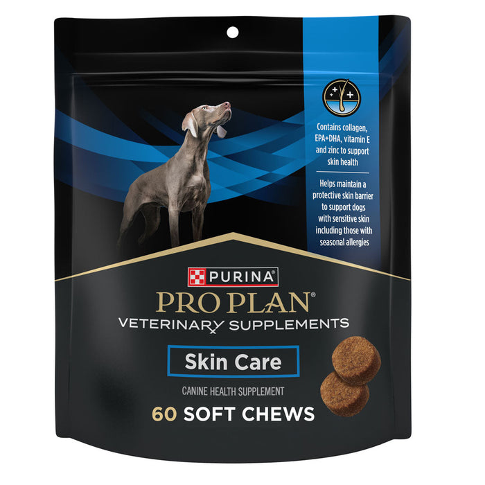 Purina Pro Plan Veterinary Diets Skin Care Soft Chew Supplement for Dogs