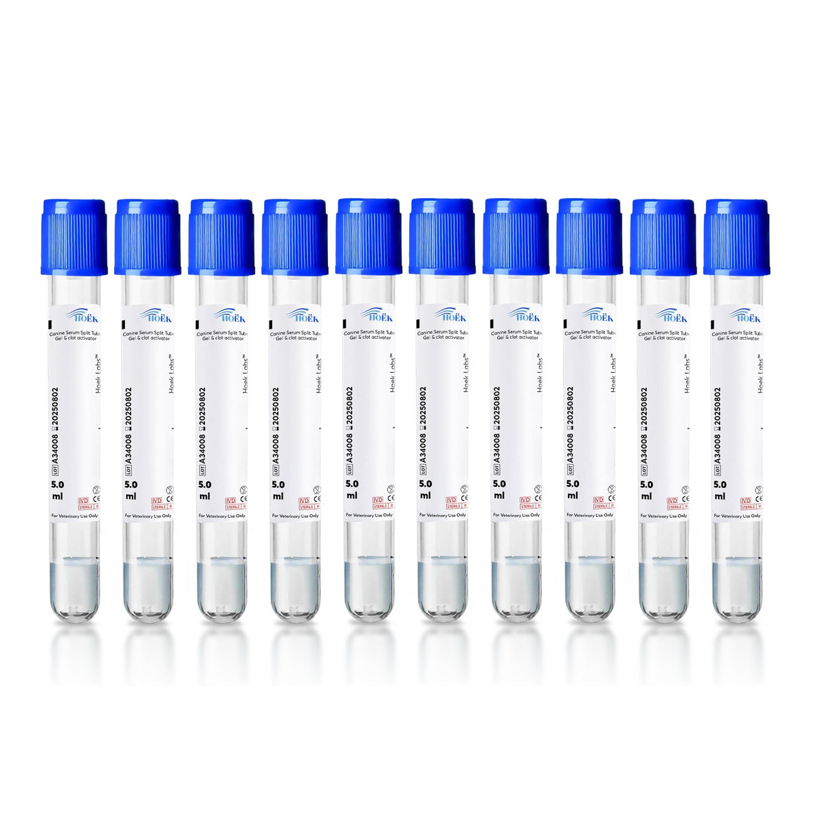 Canine Serum Split tubes — Horizon Animal Care