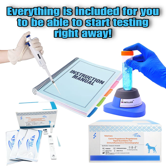 Pre-order (Ships 11.30.2025) Hoëk VET-IF 1 Veterinary Immunofluorescence Analyzer (Tests for canine progesterone & pregnancy)* PRE-ORDER*