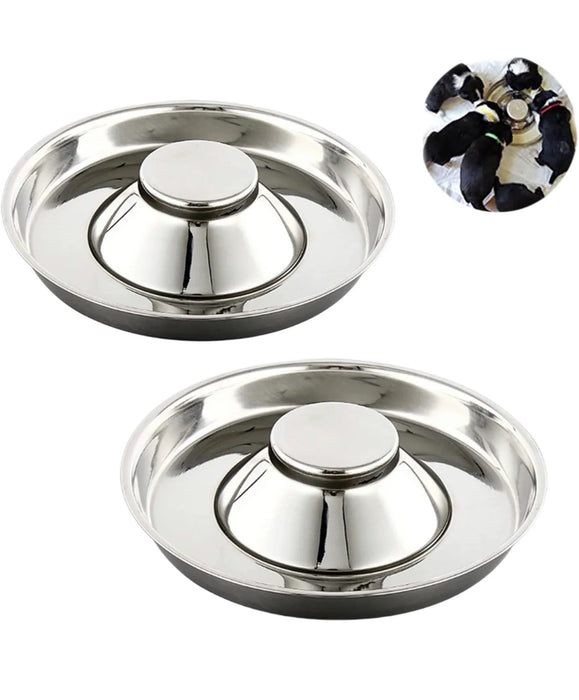 Stainless steel Weaning puppy food bowls