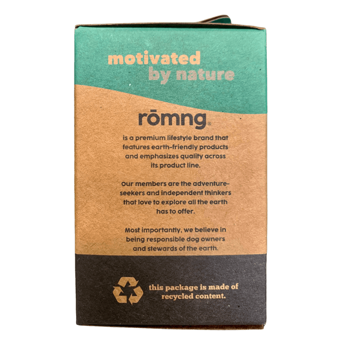Compostable Dog Poop Bags + Bamboo Dispenser