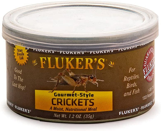 Fluker'S Gourmet Canned Food for Reptiles, Fish, Birds and Small Animals - Crickets