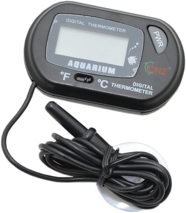 Digital LCD Thermometer for Aquarium Fish Tank Vivarium Reptile Terrarium