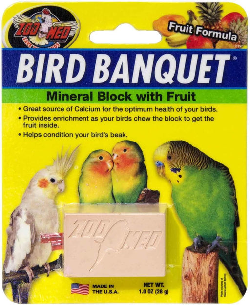 Fruit Bird Banquet Block, Small