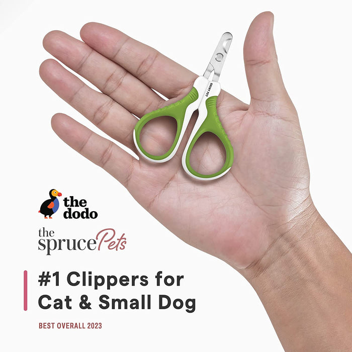 Pet Nail Clippers for Small Animals - Best Cat Nail Clippers & Claw Trimmer for Home Grooming Kit - Professional Grooming Tool for Tiny Dog Cat Bunny Rabbit Bird Puppy Kitten Ferret - Ebook Guide
