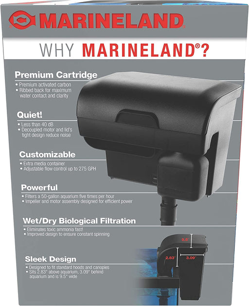 Marineland ML Penguin PRO 275 Filter 6/1 CT,BLACK