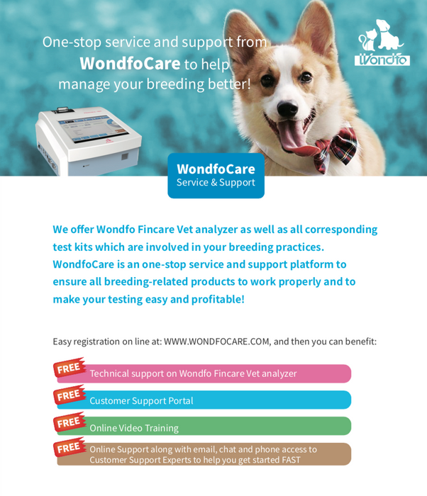 OFFICIAL Wondfo Vet Finecare PG Machine (*BUNDLE*)™️